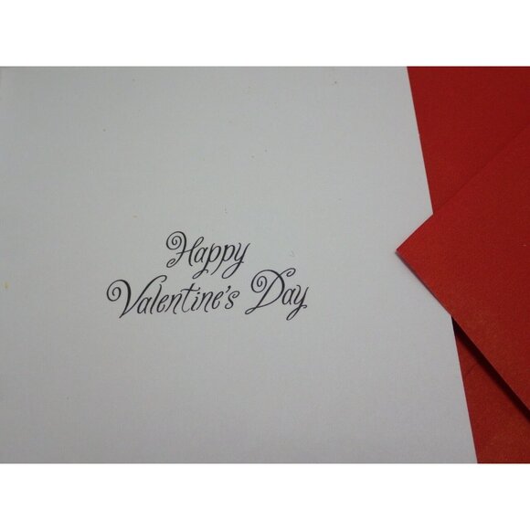 Hallmark Valentines Day Special Time Thuoghts Love Heart 6 Cards 5 envelopes - Picture 4 of 5